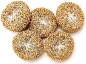 Vetiver Loofah| Vetiver Scrub|Ramacham Loofah(Pack Of 5)
