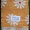 Fancy Cotton Saree With Blouse(Yellow Colour)