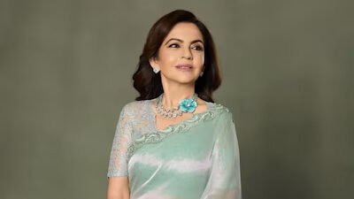 The Magnificent Manish Malhotra Sculptural Floral Necklace by Nita Ambani Blends Royalty With Contemporary Charm