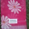 Fancy Cotton Saree With Blouse(Dark Pink Colour)