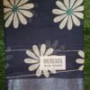 Fancy Cotton Saree With Blouse(Ink Blue Colour)