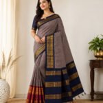 Ganga Jamuna Chettinad Kanchi Cotton Saree with Running Blouse