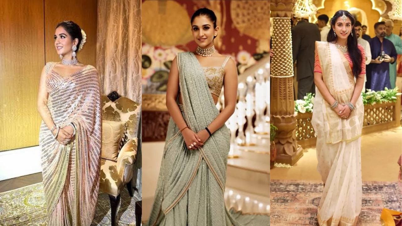 5 Stunning Saree Designs Inspired by Radhika Merchant for the 2026 Wedding Season