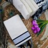 Kerala Cotton Saree with Silver Colour Border