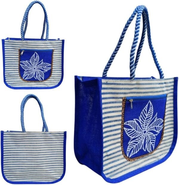 Boat Model Jute Bag – Eco-Friendly Handmade Jute Gift Bag | Stylish Reusable Shopping & Lunch Tote