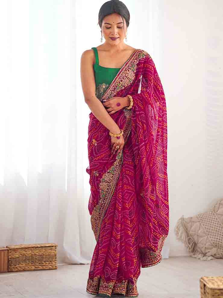 5 Best Bandhani Saree Designs for Weddings: Classic to Contemporary Styles for Every Celebration