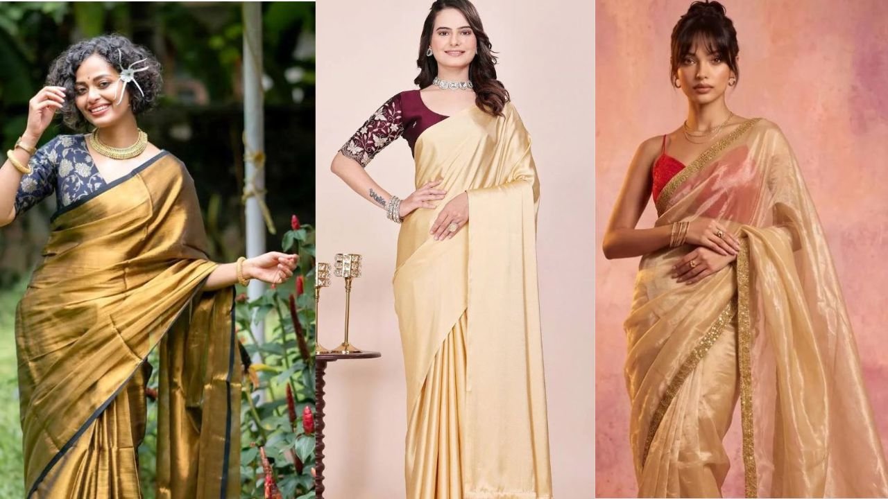 5 Contrast Blouse Designs to Pair With a Golden Saree This Festive Season 2026